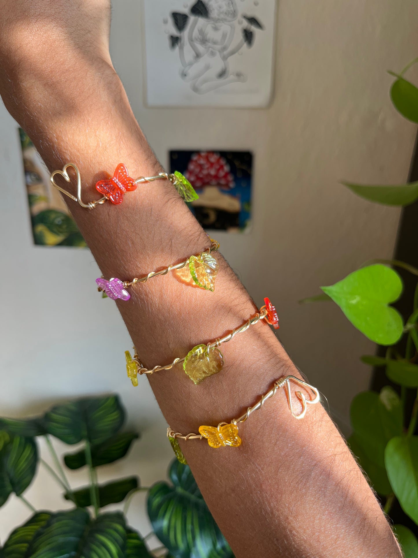 Butterfly Bloom Arm Cuff