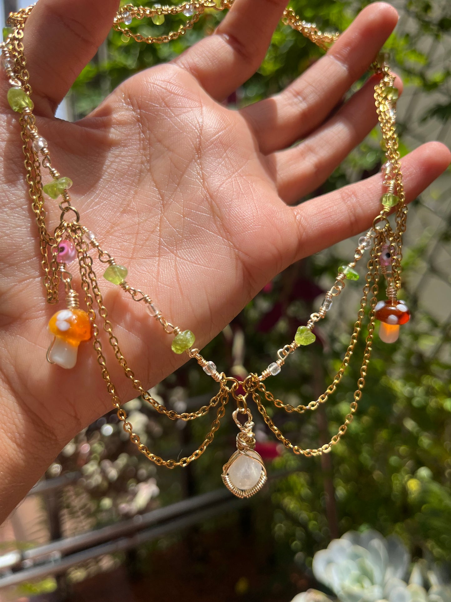 Fairy Garden Necklace