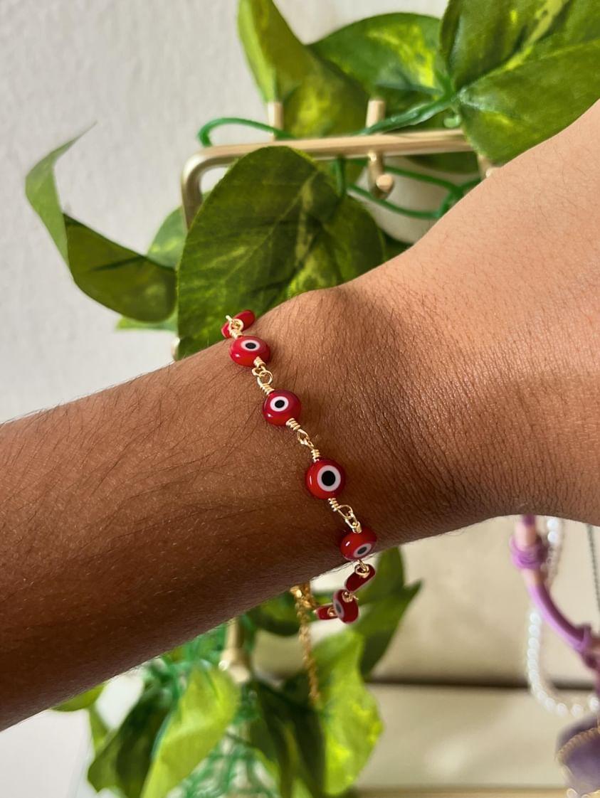 Ojos turcos pulsera