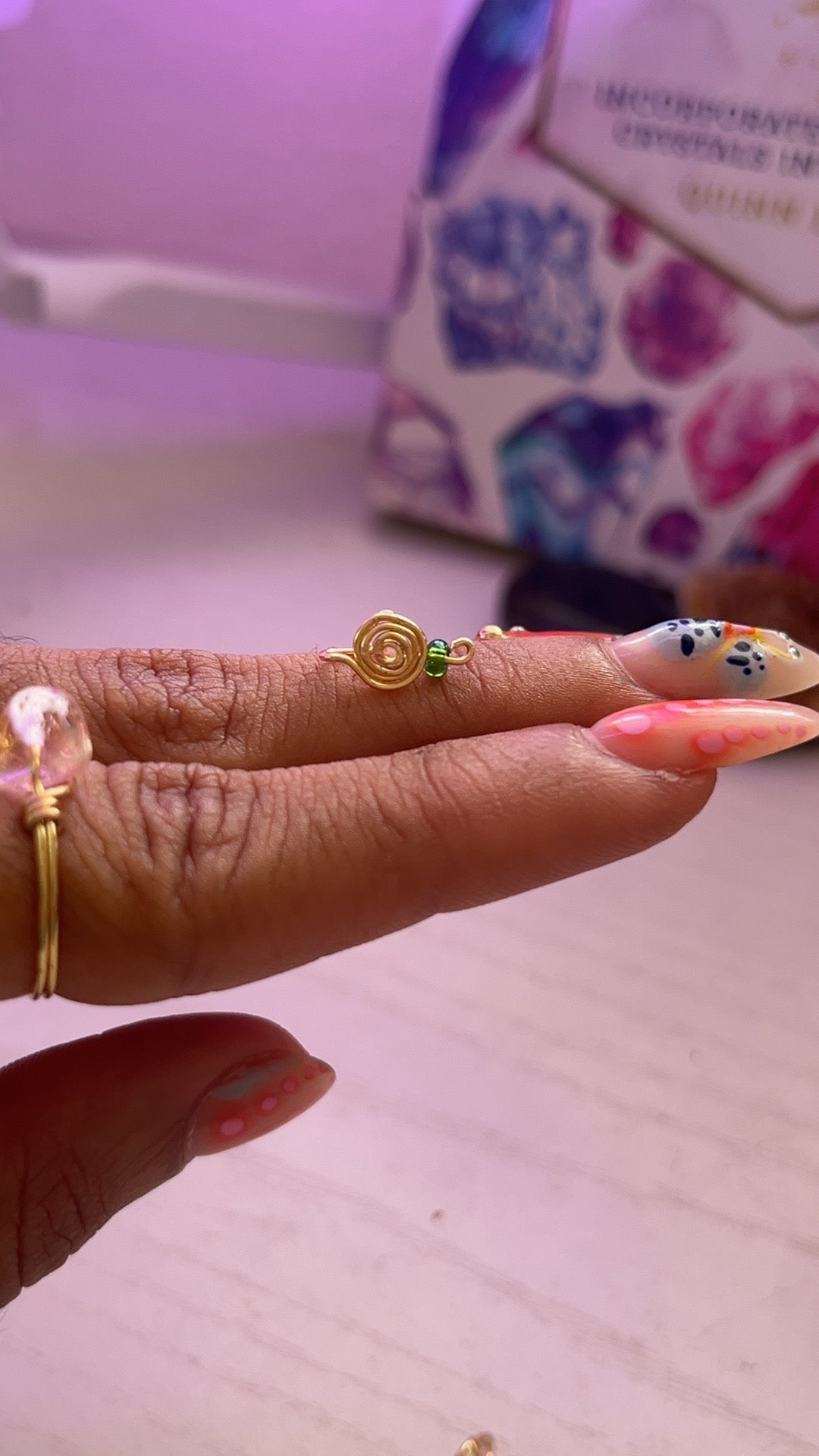 Pantalla nariz spiral