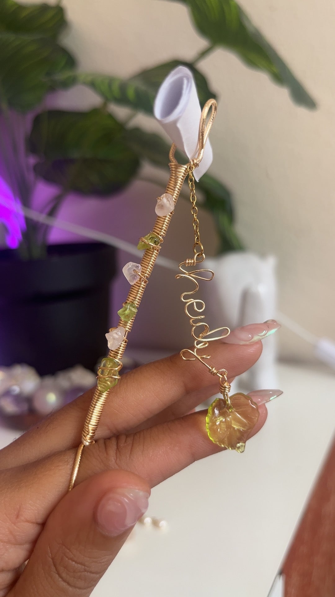 Aguantador nombre personalizado