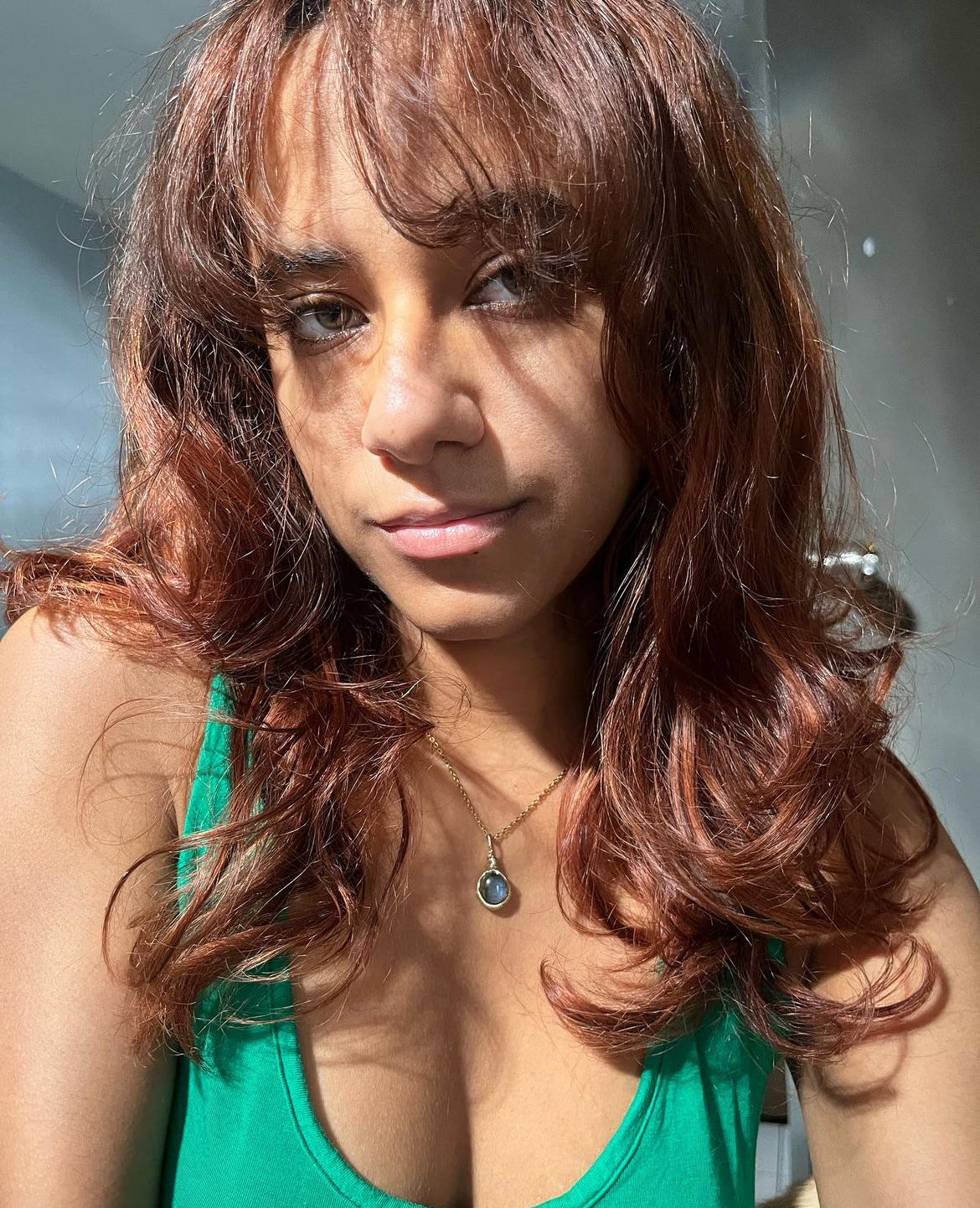 Labradorite necklace