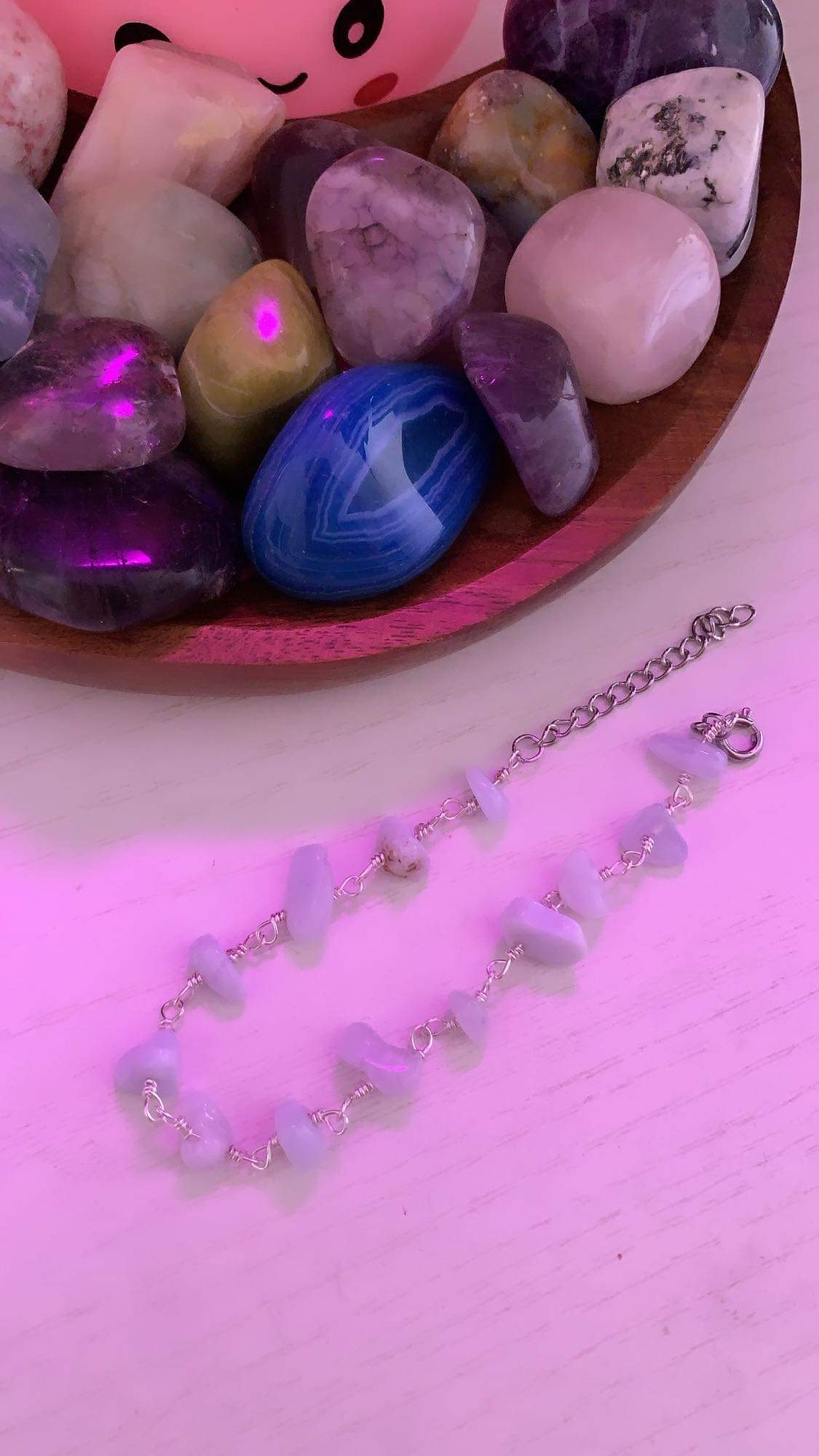 Blue Lace Agate Bracelet